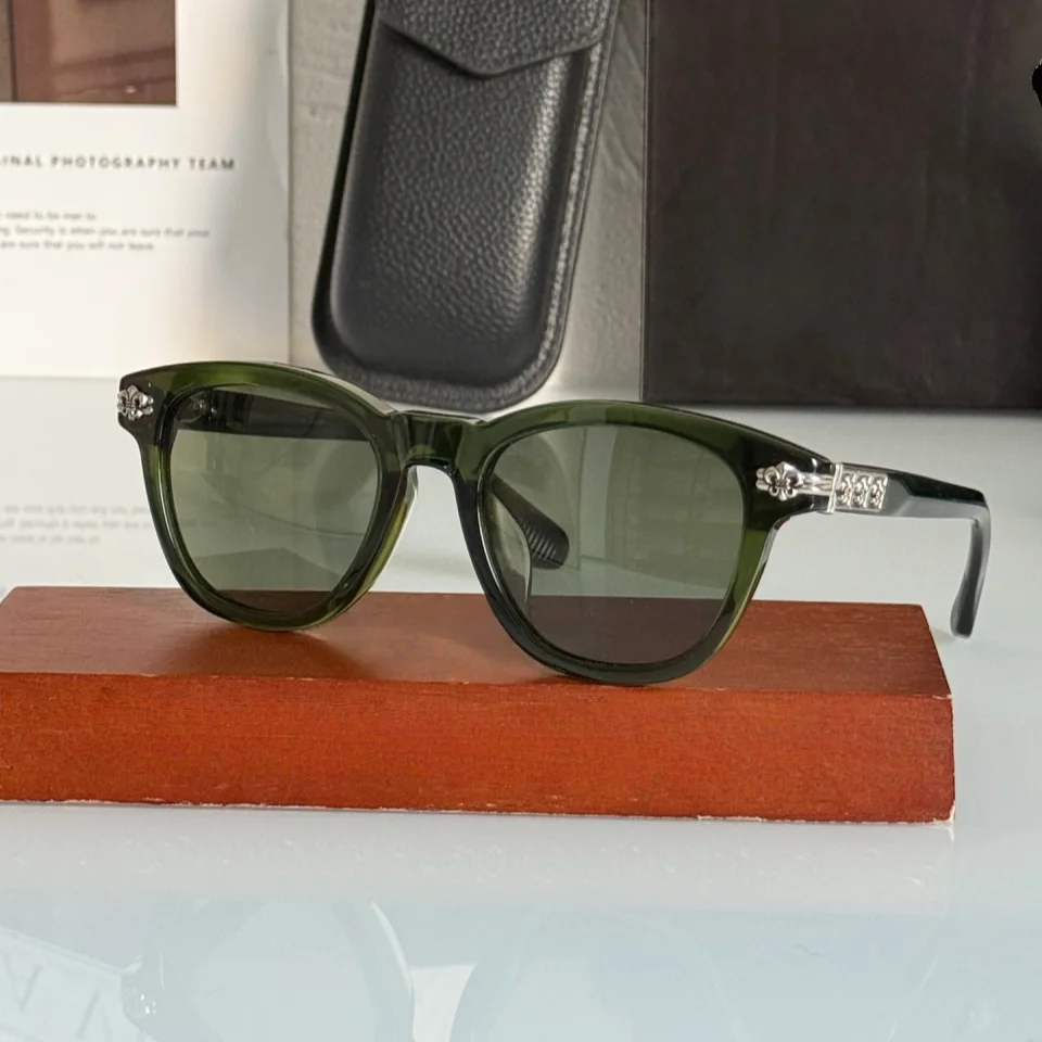 2026 World High end Brand Designer's Women's Acetate Sunglasses Outdoor Driving Fashion Decoration Men's Luxury Sunglasses UV400