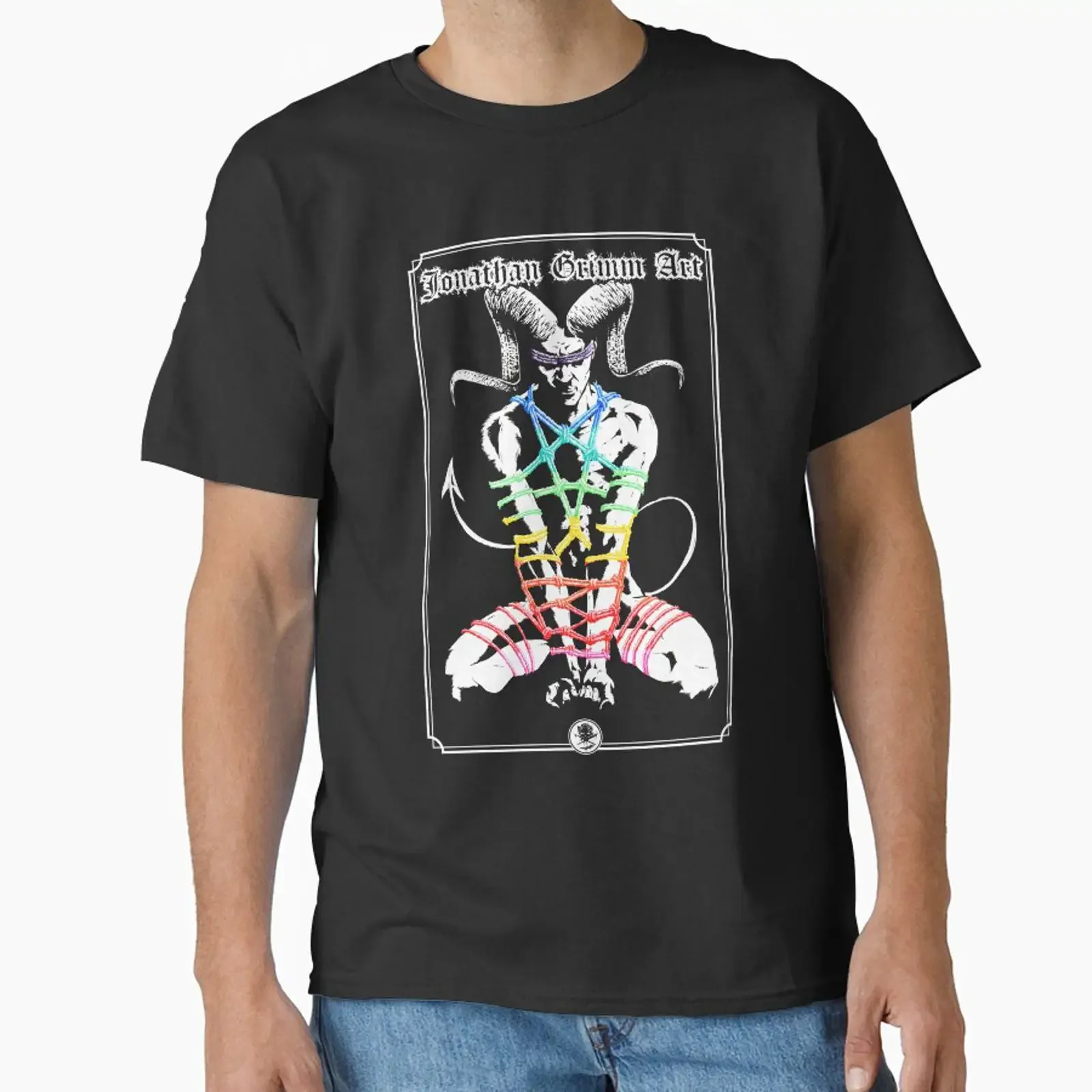 Bound in Pride Classic T Shirt vintage Washed Top For Everyday Wear Versatile Unisex Stretched Breathable graphic Soft