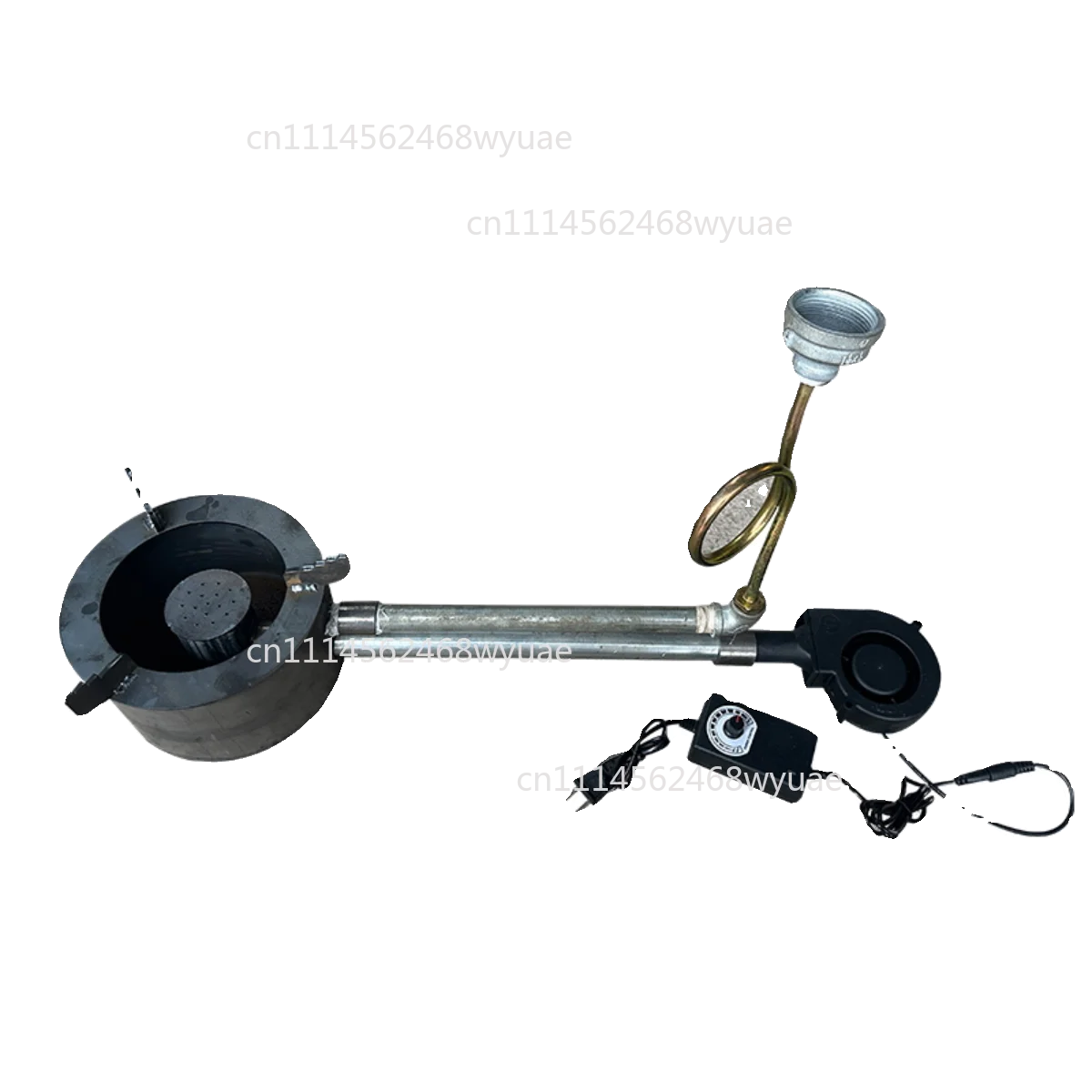 Spot Outdoor Heating Fried Vegetables, Heating Burner, Burning Waste Oil