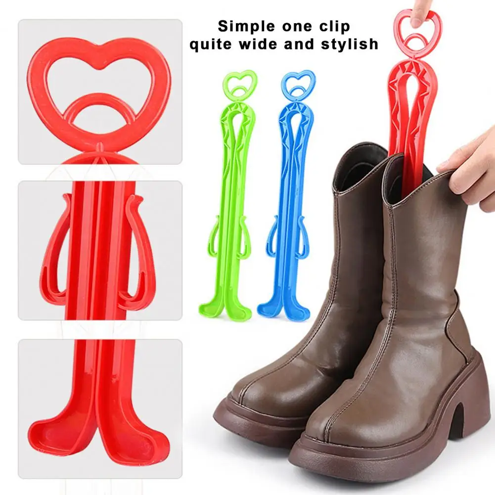 Boot Support Frame with Hanging Hole Boot Support Frame Stable Long Home Insert Solid Boot Shaper Pole with Hanging for Shoe