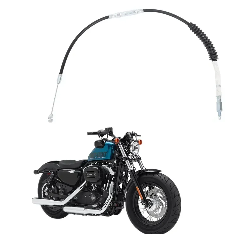 オートバイクラッチケーブル,31.5インチ,80cm,ハーレースポーツスター1200カスタムxl1200cアイアン883 xl883n 48 xl1200x 2011-2015