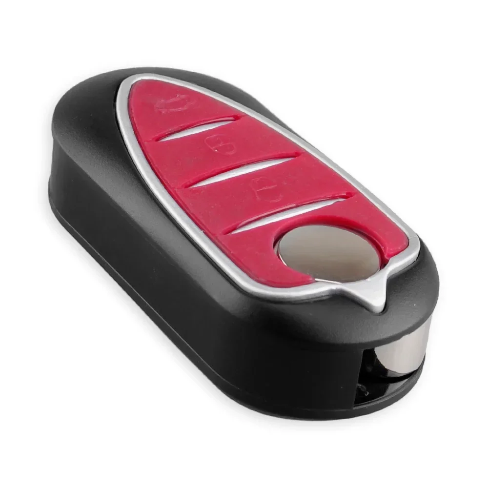 KEYYOU 1PCS NEW For Alfa Romeo Mito Giulietta 159 GTA Remote Car Key Shell 3 Button Folding Key Fob Cover Case