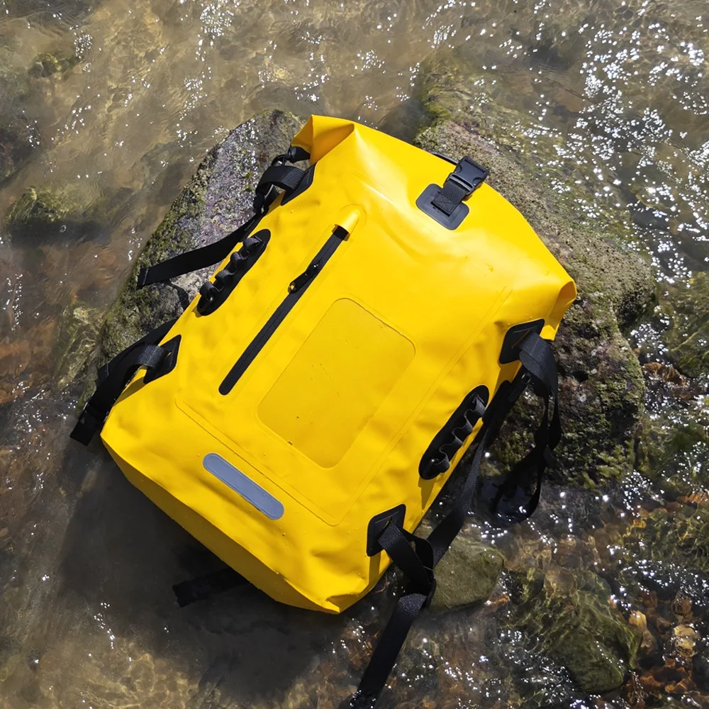 Water sports waterproof bag PVC waterproof backpack outdoor large capacity outdoor riding camping waterproof backpack