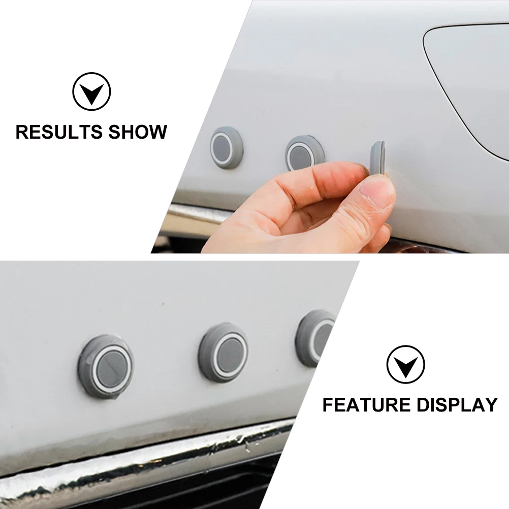 

20 pcs Silicone Car Bumper Stickers Side Door Guards Eco Friendly Scratch Resistant Anti Collision Universal Fit Easy Install No