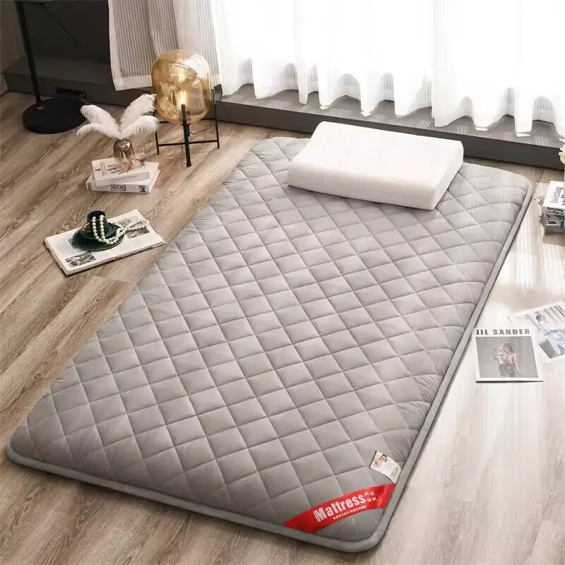 Japanese Floor Mat Folding Bed Tatami Mattress for Sleeping Non-Slip Solid Thicken Mattress Topper Futon Sleeping Pad Sofa Mat