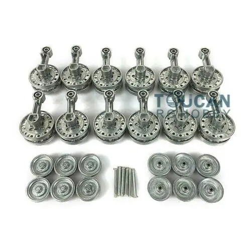 

1/16 Scale HENG LONG Soviet KV-1 RC Tank 3878 Metal Road Wheels Spare Parts TH00360-SMT4