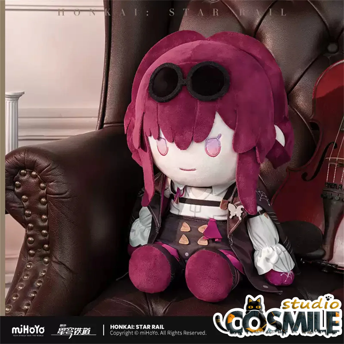 Official Honkai: Star Rail Jing Yuan ケイゲン 경원 Blade ジン 블레이드 Kafka カフカ 카프카 Jingliu ケイリュウ 경류 Plushie 35cm