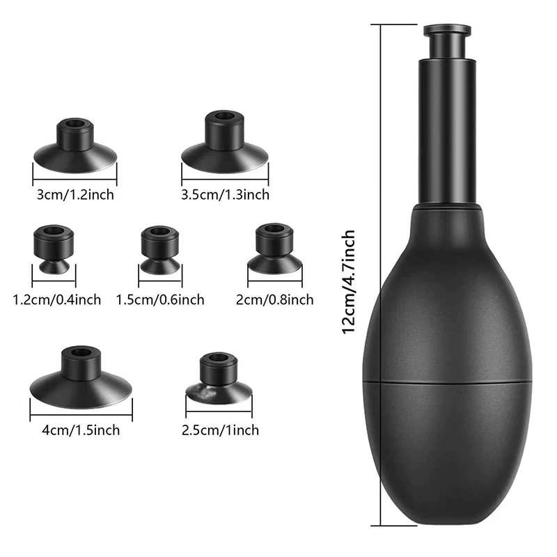 Camera Lens Suction Puller Tool, Anti-Static Long Handle Vacuum Pen for Safe Lens Removal,Strong Suction Cup