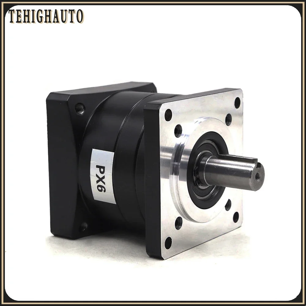 Imagem -02 - Nema 34 Planetary Gear Stepper Motor Reducer Stepper Motor Reducer 86 mm Velocidade Ratio 3:15:110:1216 Input 12.7 14 mm Cnc