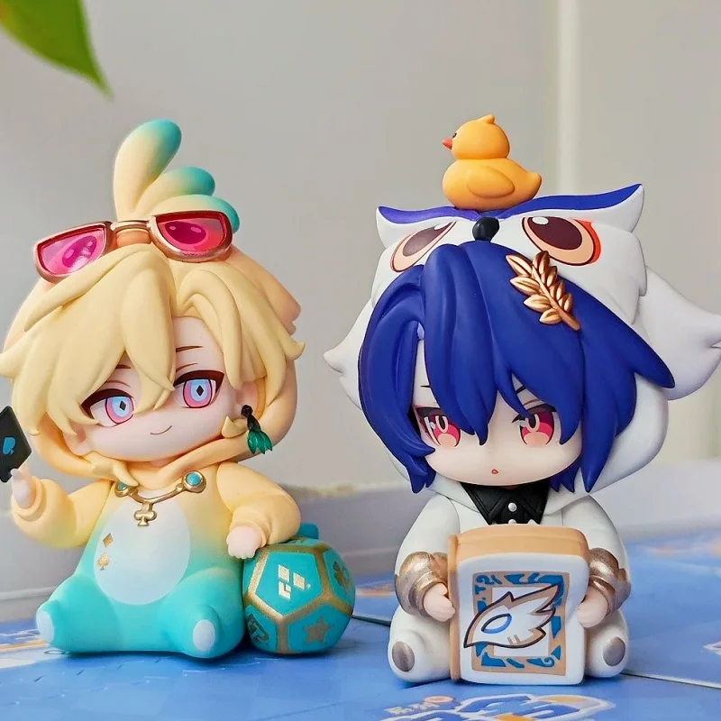 En stock Honkai Star Rail Série Dortoir Masculin Boîte Mystère Q.Ver Mini Figurine de Dessin Animé DanHeng Aventurine Dr.Ratio Sunday Jouets Cadeaux