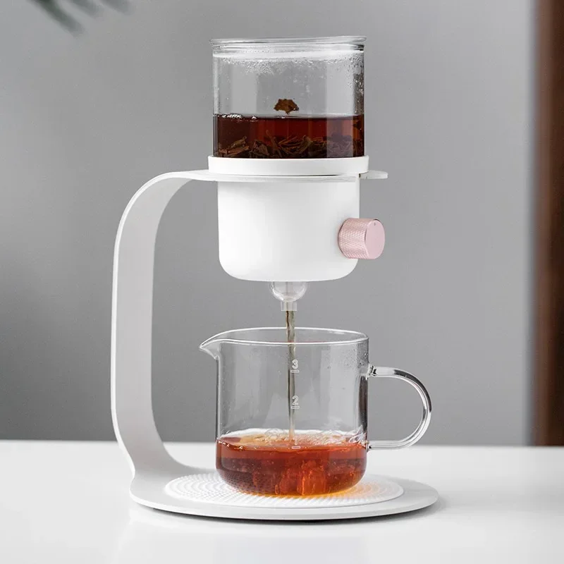 Magnetic Suction Teapot Kung Fu Tea Pot Glass Home Heat-resistant Glass Coffee Cold Brew Pot Tea Making Artifact Pu Erh Kettle