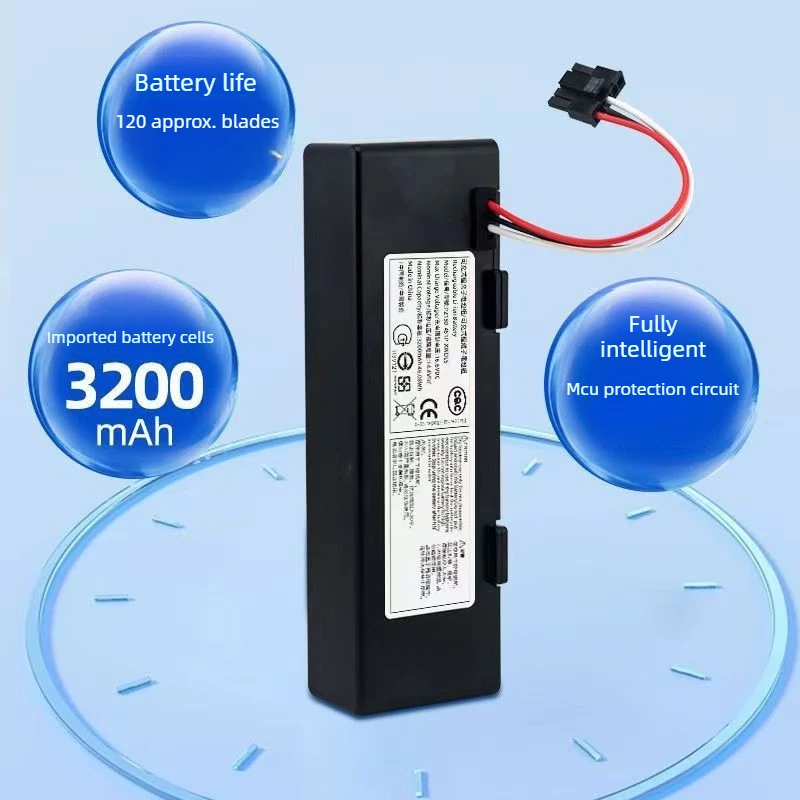 TYTJ02YM battery 14.8V suitable for Xiaomi Mijia LDS vacuum cleaner, Yunmi MVC01-JG, Mijia sweeping robot P/2S/, Haier JX37