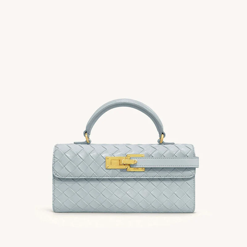 حقيبة يد JW Maillard Kelly، حقيبة مربعة صغيرة، حقيبة كروس محمولة باليد، حقيبة كتف واحدة فاخرة