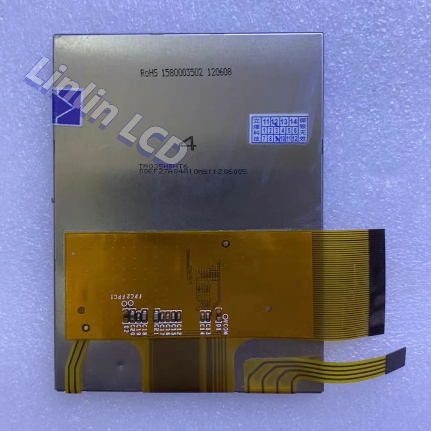 TM035HBHT6 Novo painel de exibição LCD original de 3,5 polegadas Resolução: 240*320