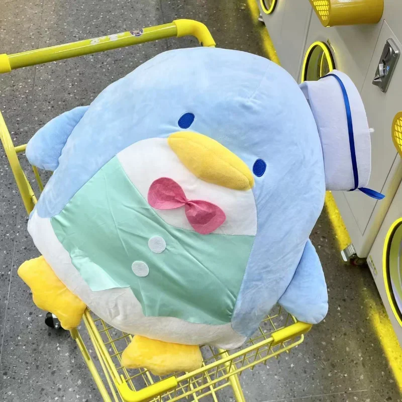 

35/50cm Sanrio TuxedoSam Plush Doll Anime Penguin Back Cushion Throw Pillow Home Decoration Birthday Xmas Gift Toys