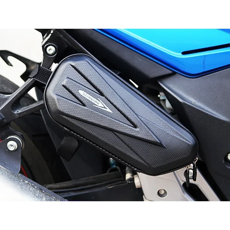 Motorcycle Motorcycle Side Box Frame Bag Hard Case Yadea Electric Bicycle Pannier Bag Saddle Tool Side Pocket Luggage