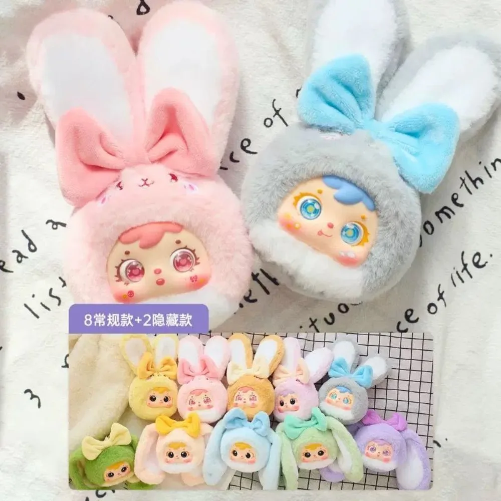 

Samuel Colorful Little Rabbit Series Plush Blind Box Cartoon Periphery Cute Toy Mystery Box Ornament Trendy Play Surprise Gift