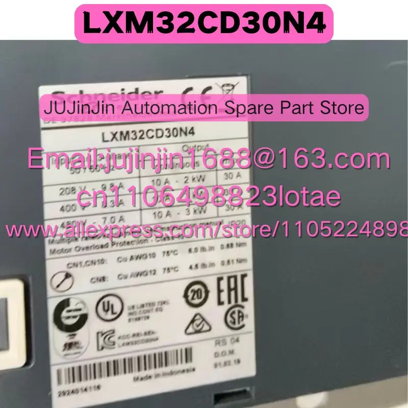 LXM32CD30N4 Used In Good Working Condition Quick Shipment