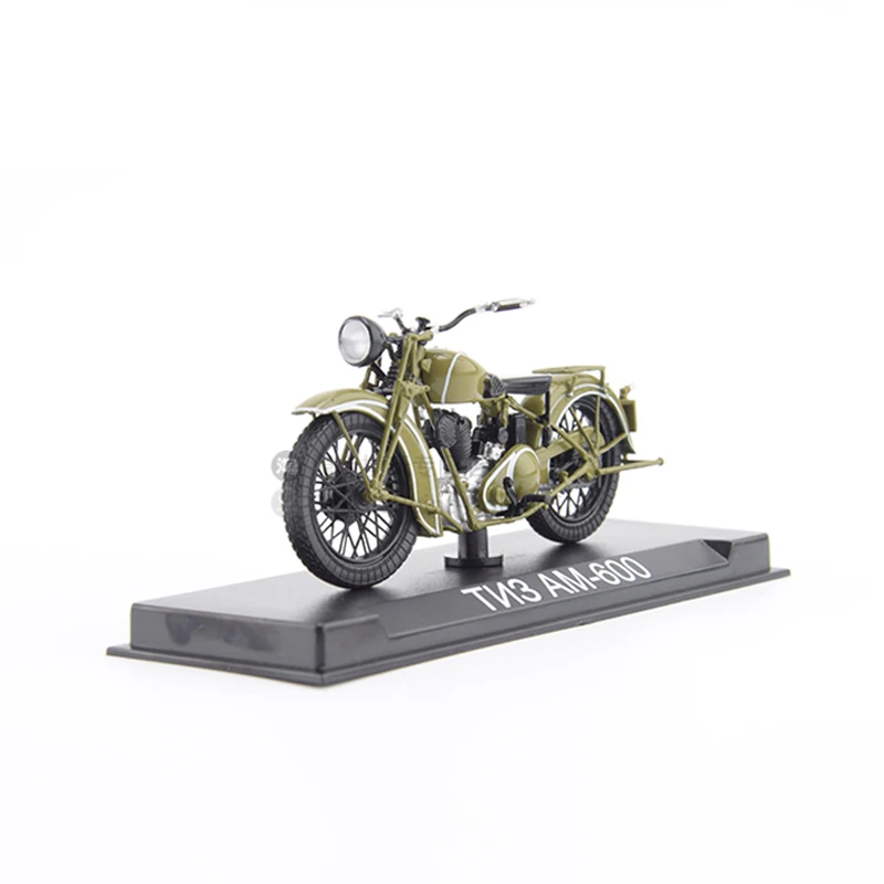 Modelo de motocicleta de TIZ-AM-600 soviético de plástico a escala 1:24, JMTN074, clásicos, nostalgia, juguetes para adultos, regalos de recuerdo, pantalla estática