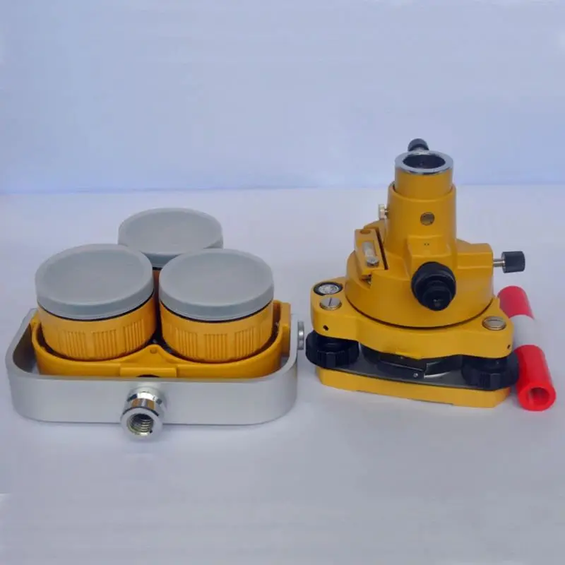 NEW  TRIPLE PRISM SET SYSTEM FITS  TOTAL STATIONS