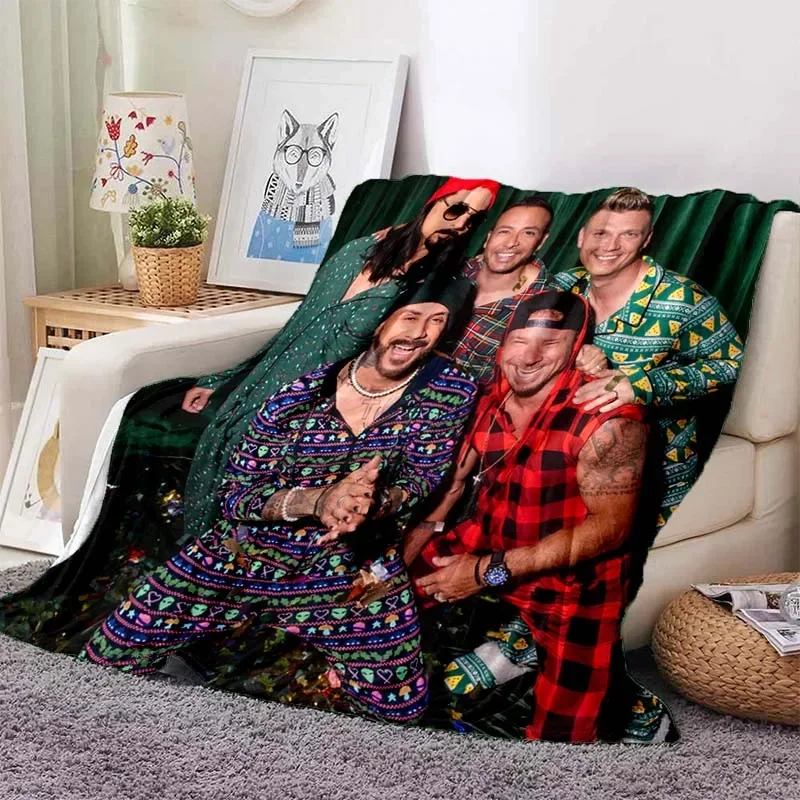 BSB Blanket Backstreet Boys Blanket Lightweight Comfortable Soft Breathable Ultra Warm Blanket Bedding Travel