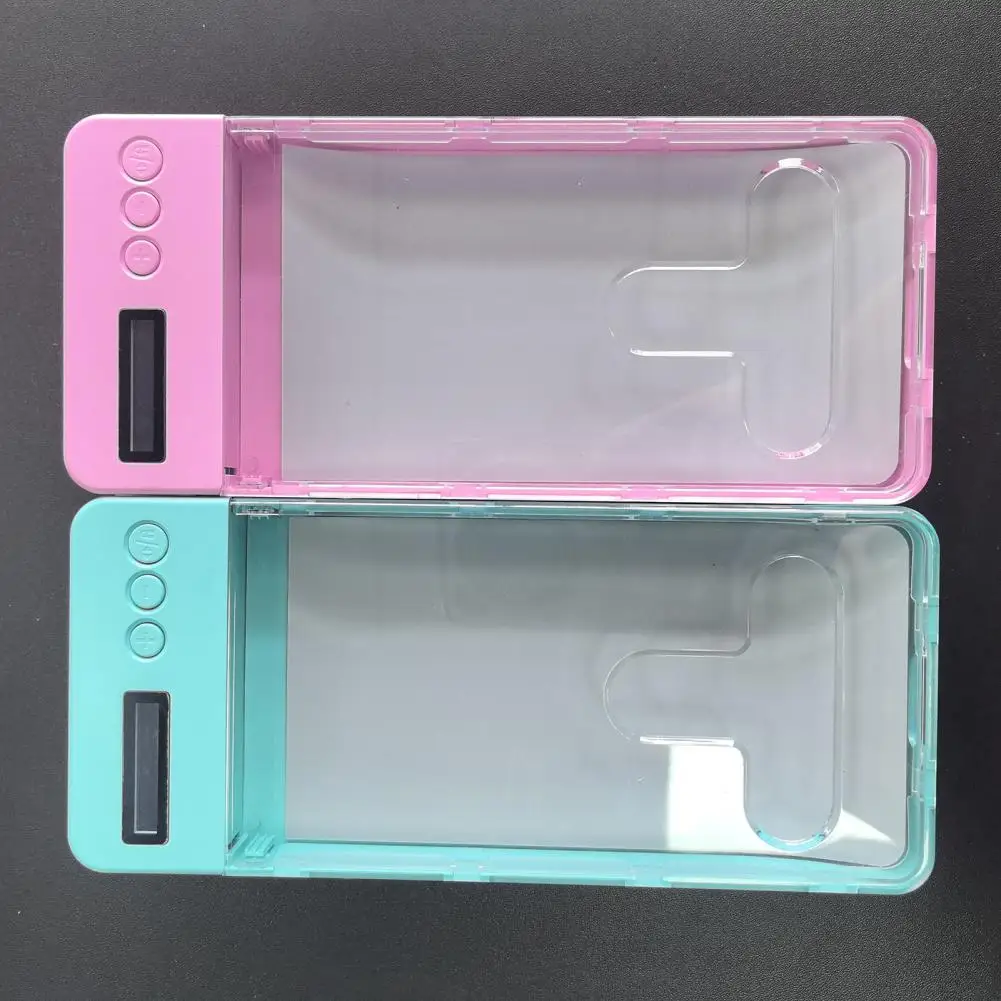 T-shaped Opening Phone Box Mobile Phone Lock Box with Timer Lcd Display for Adults Children Prevent Phone for Students