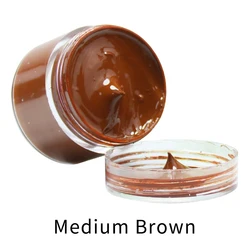 Medium Brown Leather Dye Paint Oily DIY Professional Paint Leather Craft Leather Bag Sofa Shoes Repair Complementary Color Paste