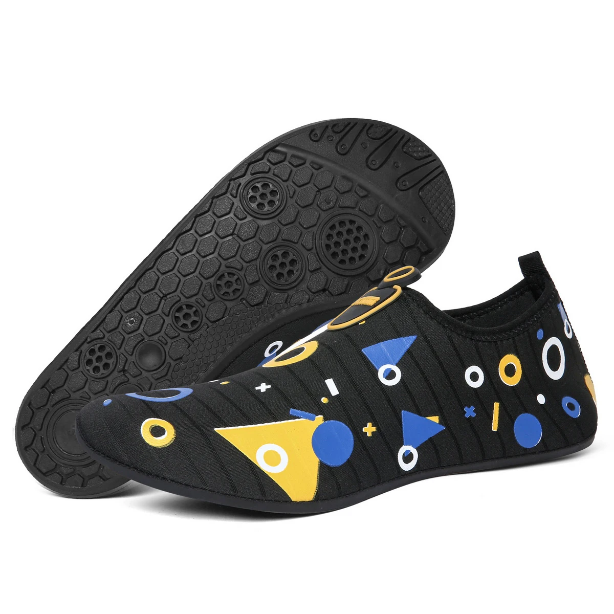 Quick Dry Water Shoes Rubber Sole Diving Shoes Unisex Beach Swimming Diving Socks Non-Slip Seaside Surfing Adult Kids Socks