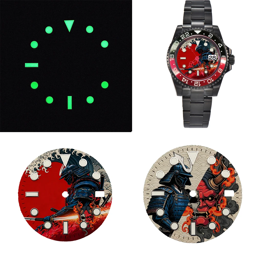 

custom nh35 dial 28.5mm Watch Dial nh35 Dial Custom Pattern Color Printing nh35 Watch Face Fit NH35/36 Movement Watch Parts