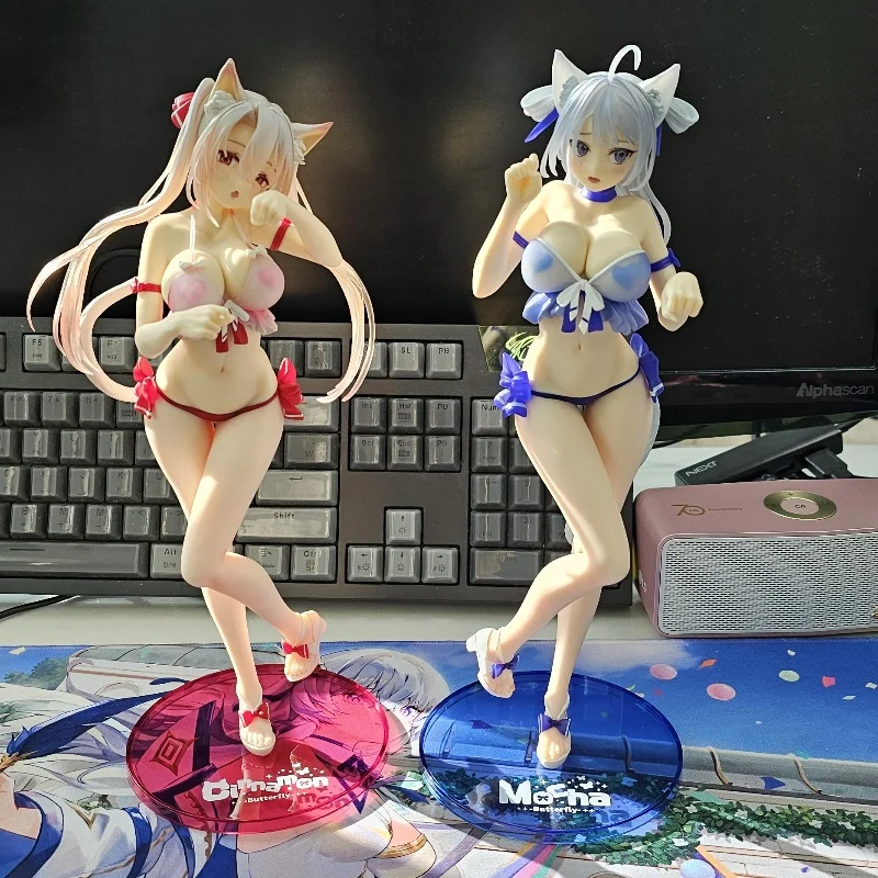 Genuino en Stock Koikoi mariposa canela figura proporcional Original 23,5 cm Anime japonés lindo personaje de acción Decoración