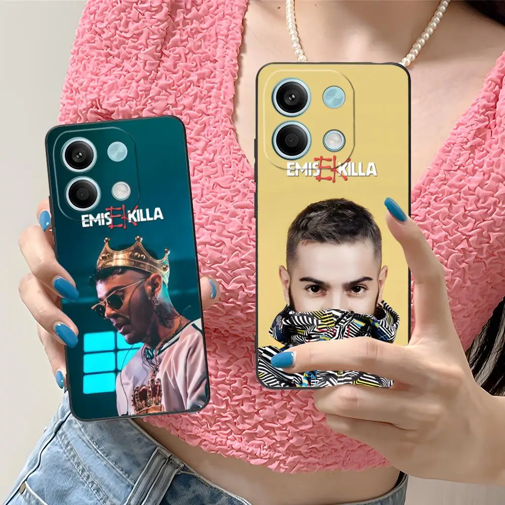 

Emis Killa Matte TPU Mobile Phone Case for Xiaomi Redmi 15 14 13 12 A5 3 2 1 C Plus 4G 5G Colorful Printing Cover