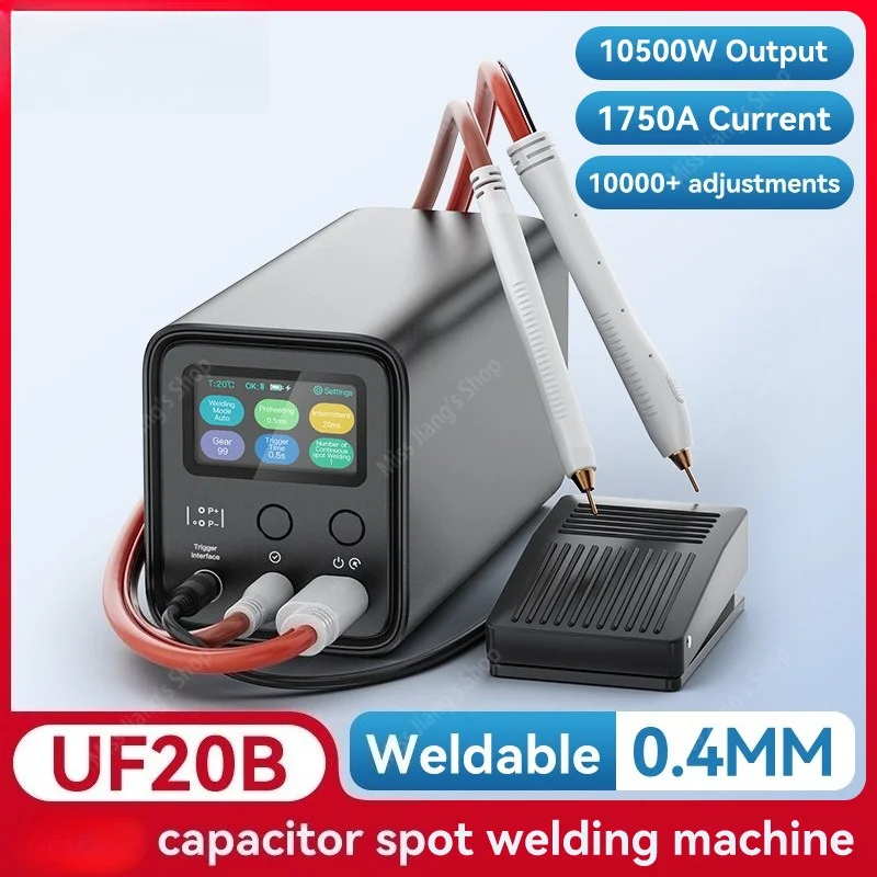 Mini Super Capacitor Spot Welder 18650 Lithium Battery Stainless Steel Nickel Sheet Portable Welding Machine