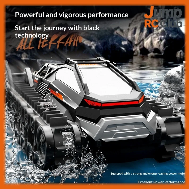 

Новая радиоуправляемая машина-амфибия JJRC 2.4G, гусеничный танк на пульте управления, водонепроницаемый трюковый автомобиль, летняя водная игрушка для детей для игр на улице