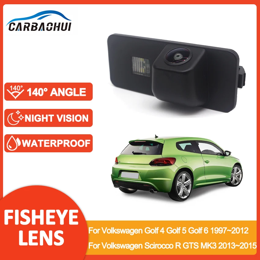 Car Back up Camera HD CCD Rear View For Volkswagen Golf 4 Golf 5 Golf 6 1997~2012 For Volkswagen Scirocco R GTS MK3 2013~2015