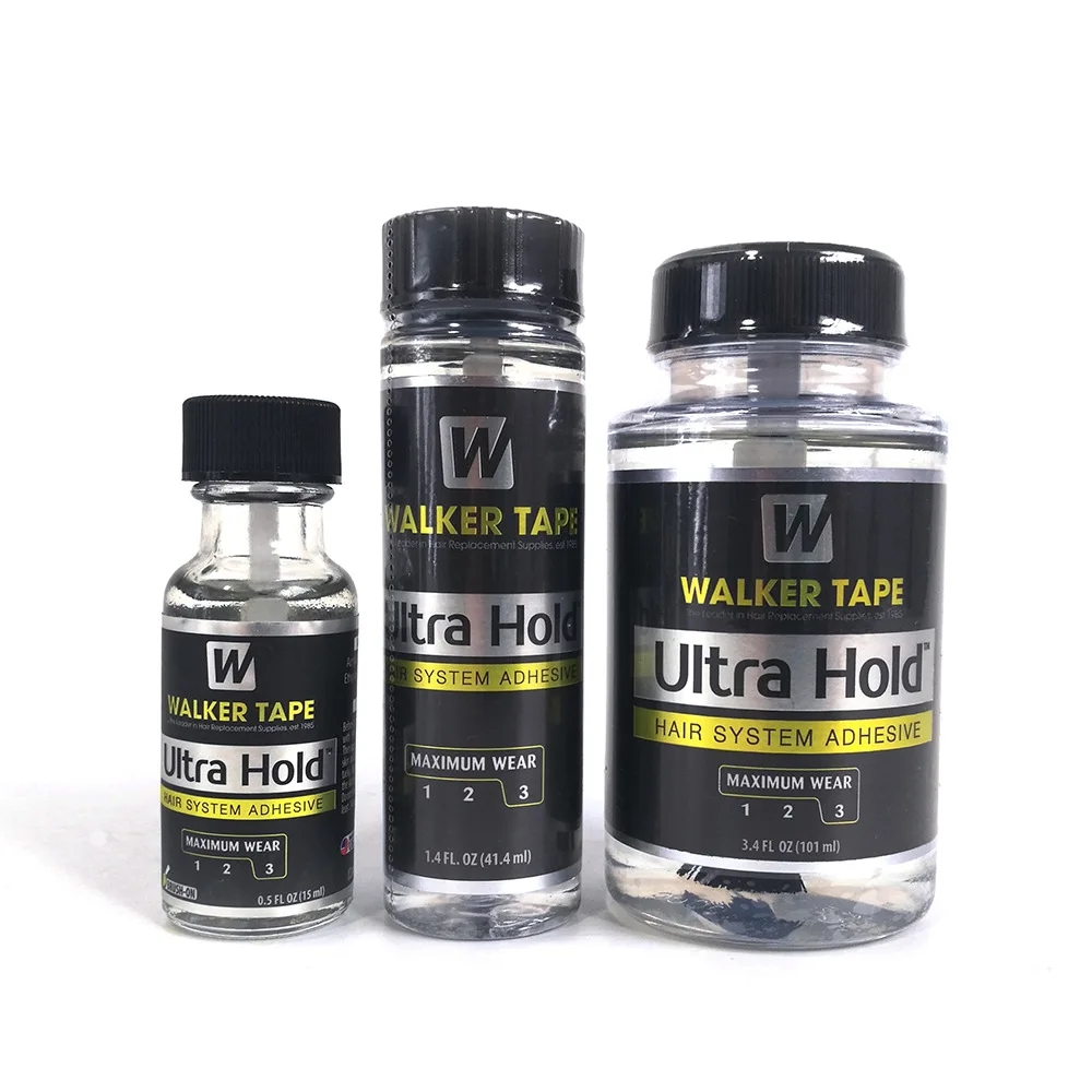 Ultra Hold Waterproof Glue For Hair Lace Wig Toupee Adhesive Professional Use Only By Walker Tape For Salon T016