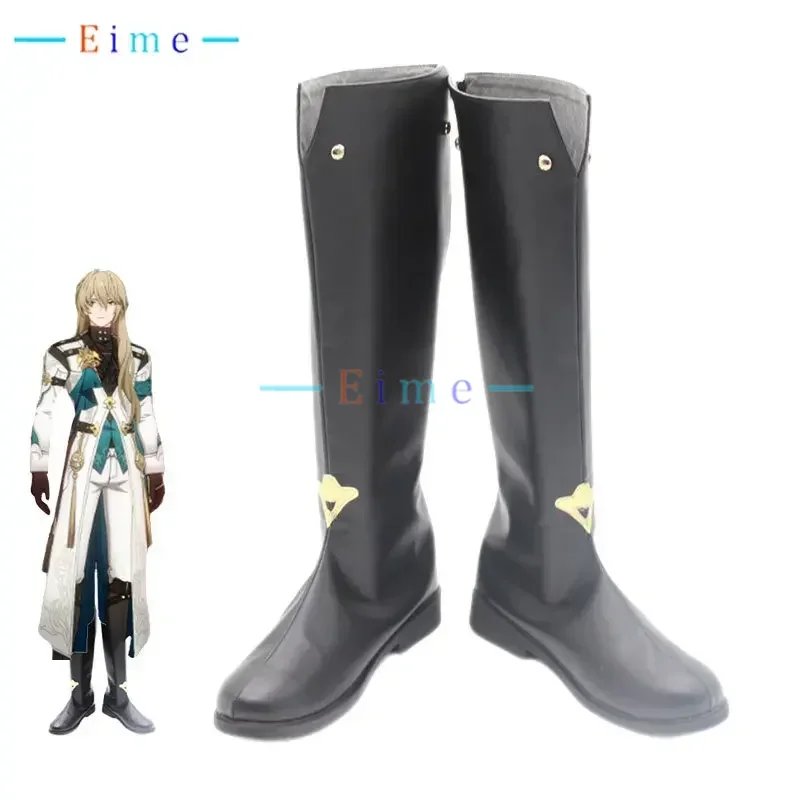 

Raksas Cosplay Shoes Cosplay Props Game Honkai Star Rail PU Leather Shoes Halloween Carnival Boots Custom Made