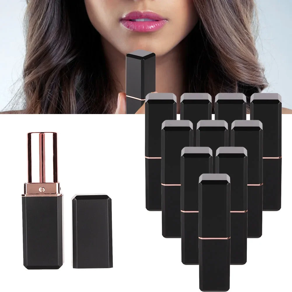

10pcs DIY Cosmetic Lipstick Empty Tubes Self Made Lipstick Containers Tubes