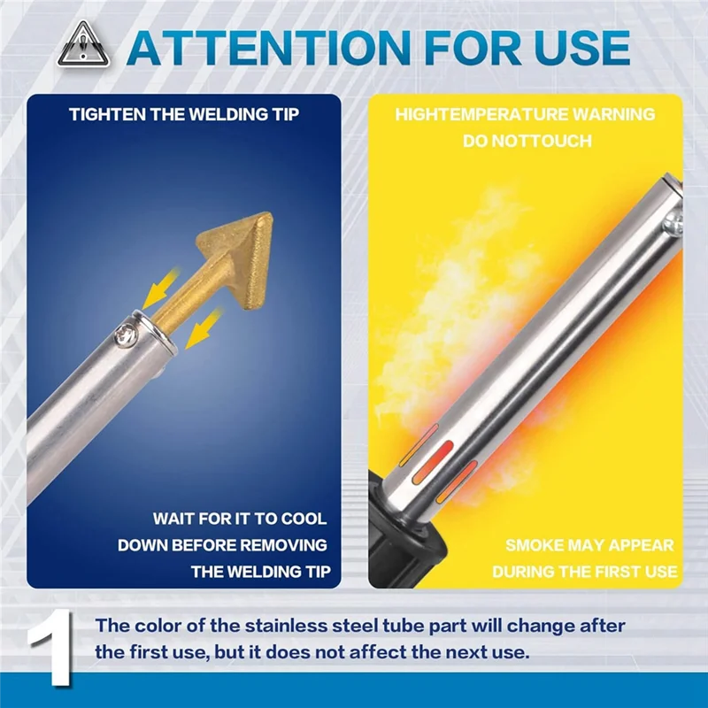 ABJT-150W Plastic Welding Kit Soldering Iron Welding Repair Tool For DIY Car Bumper Kayak Canoe Welder Tools Kit