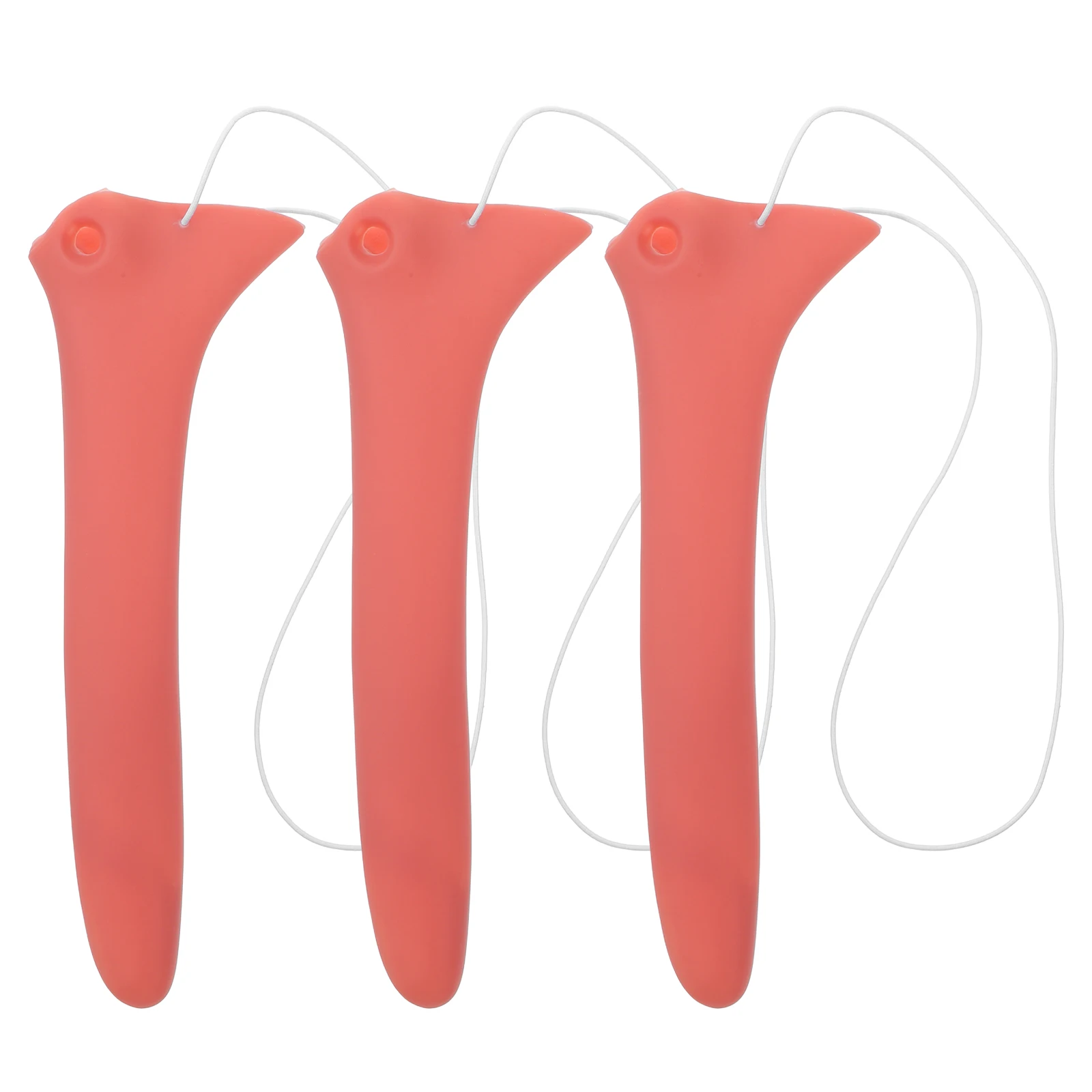 

3 Pcs Nose Plays Accessories Cosplay Props Dress up Portable Long Light Brown Fake for Party Compact