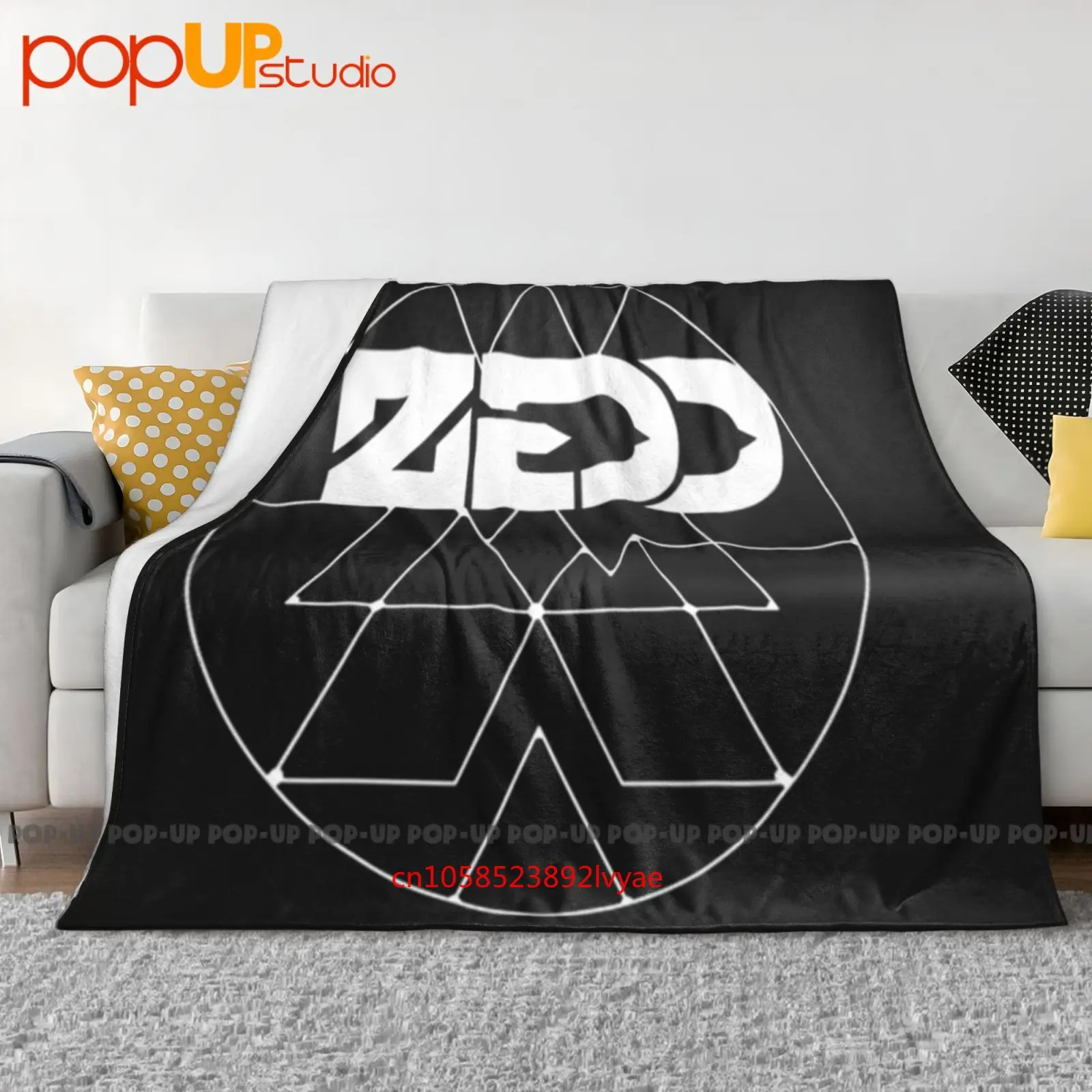 Zedd Galactic Brand Firebrand Live Manta ultrasuave Edredón Funda de sofá de invierno Fundas de cama