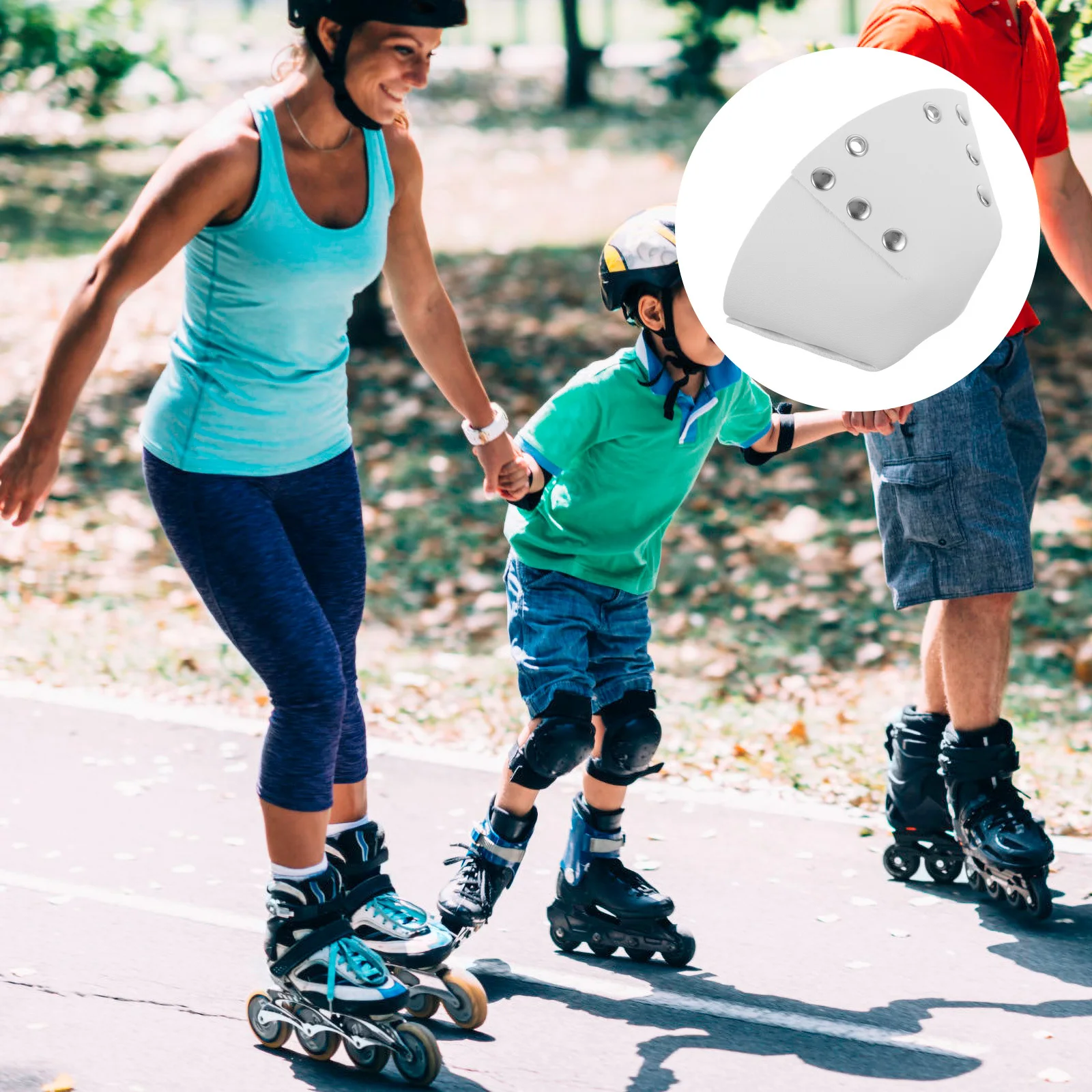 

Защитный чехол для пальцев ног, защитный чехол для роликовых коньков, прочный, простая установка, многоразовый для большинства коньков, хоккейных видов спорта, командных видов спорта