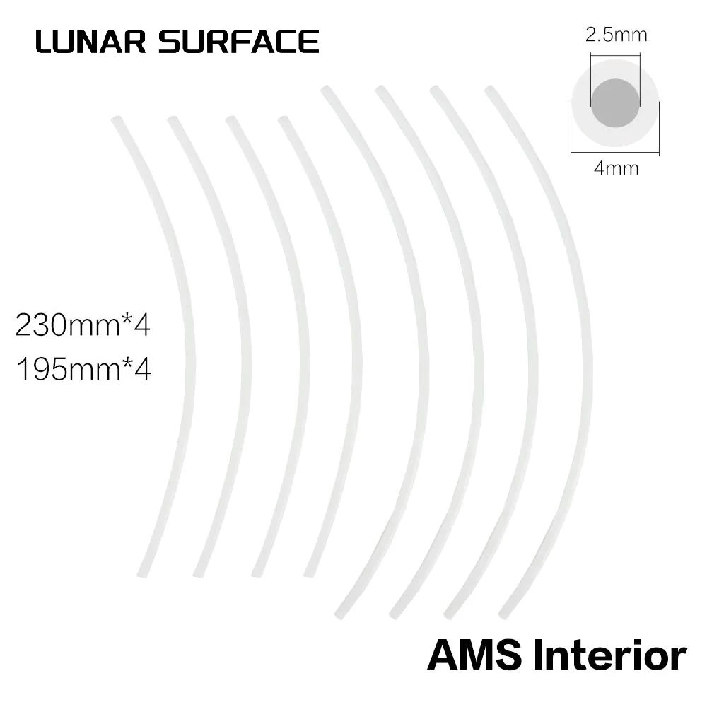 LS-3D Printer Parts Bambu Lab P1P/AMS/A1 Mini PTFE Tuber ,PTFE Pipe Bowden Extruder 1.75mm ID2.5mm OD4mm Bambulab Filament Parts