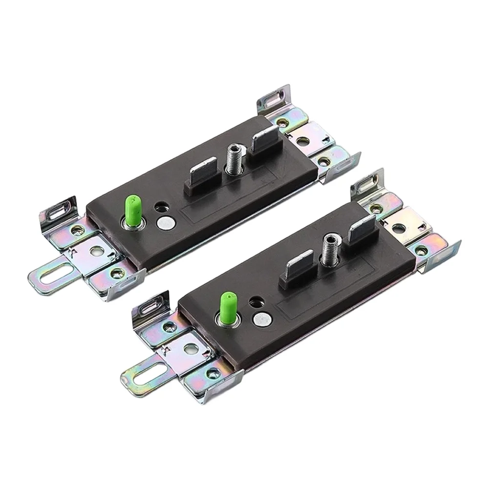 Sliding Door Dampener Kit for Wardrobe Applications Cold Rolled Steel and Plastic Material 34.5 x 3.1 x 1.6 cm
