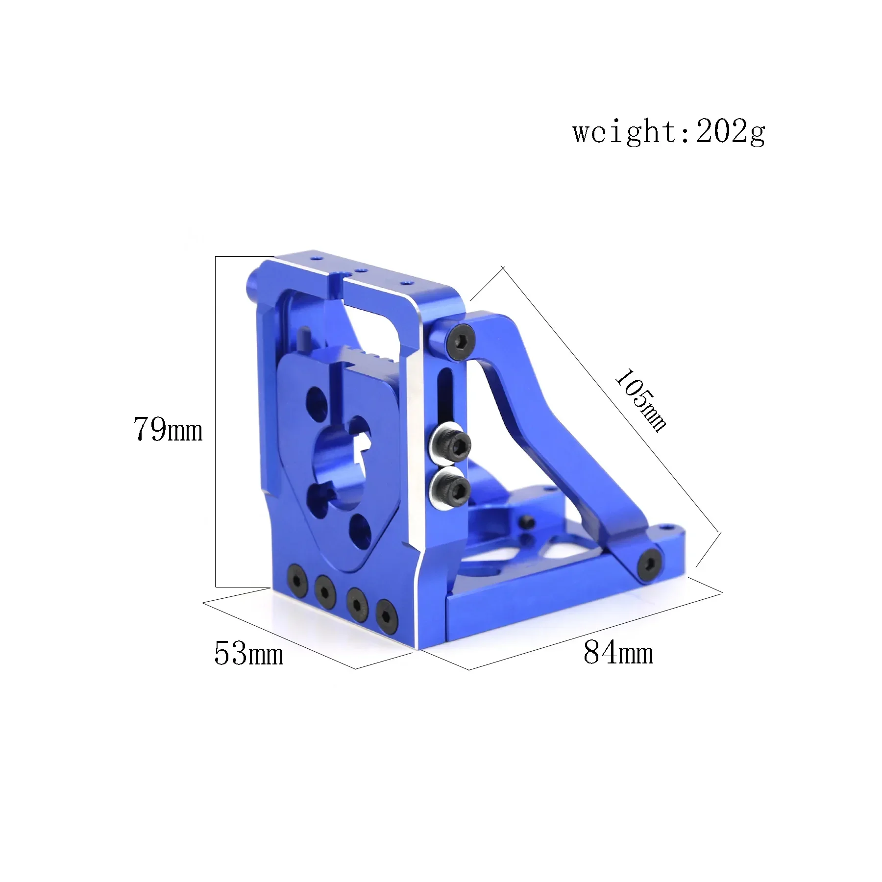 Aluminum Quick Disassembley Motor Mount for TRXS TRXS X Maxx 6S/8S 1/6 XRT 8S parts