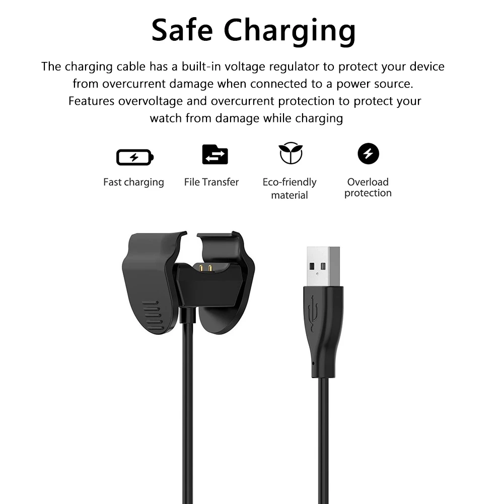 Smartband USB Charging Cable Dock Charger For Amazfit Band 7/5 Wristband Smart Band Band7 Band5 Bracelet Charge Wire Accessories