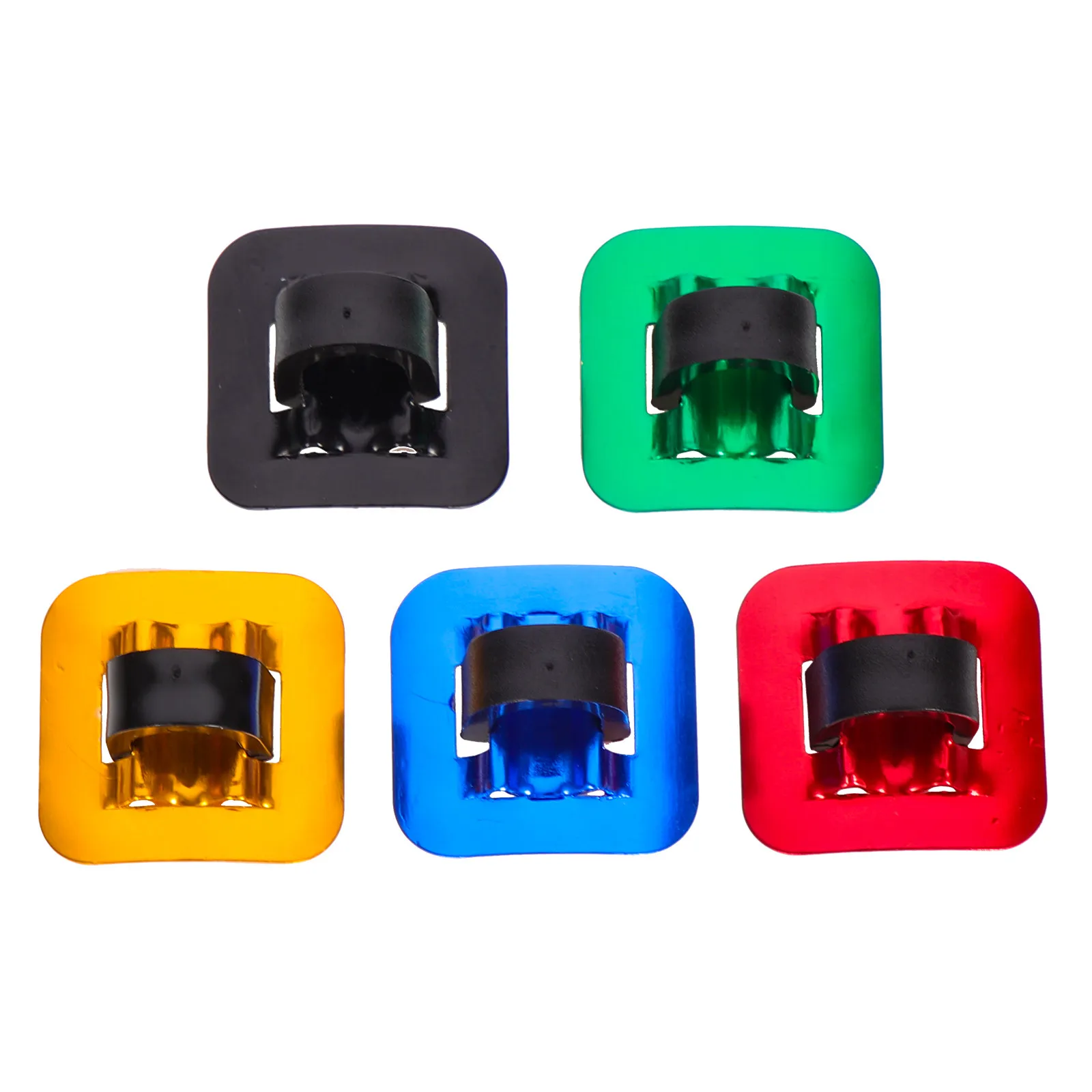 6Pcs Bike Cable Clip C Buckle Derailleur Shifter Hose Guide with Strong Adhesive Back for Road Mountain Bicycle Brake Shifting view 2