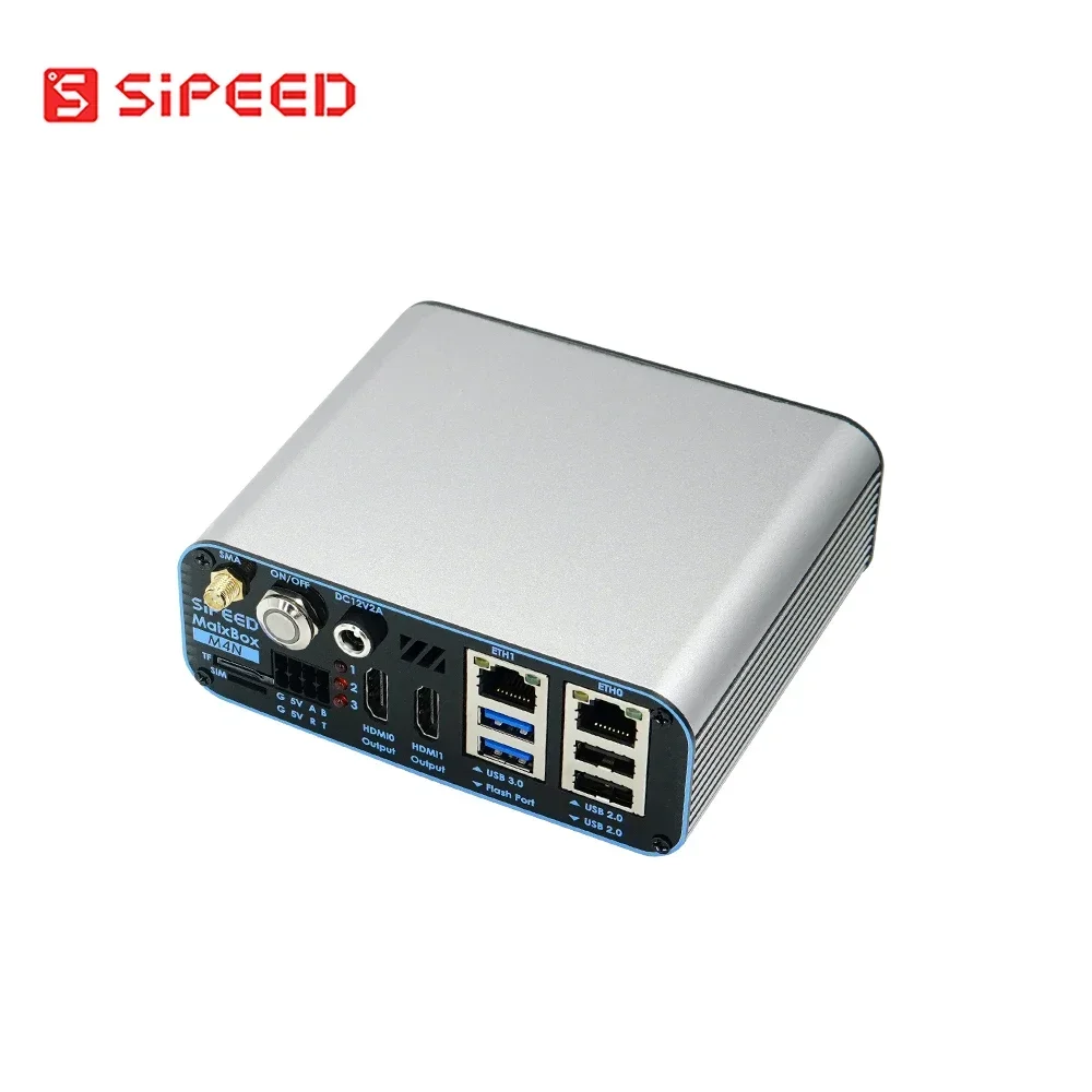 Imagem -05 - Axera-pi Pro 4n Dock 8k H265 Gigabit Duplo Sata Borda Aesbox Computador Nvr 32 Canais H265 43.2t