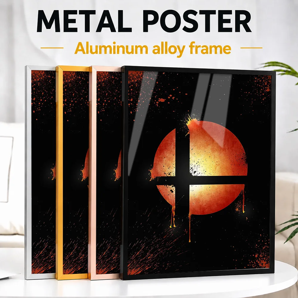 Classic Classic Gaming Framed Metal Print Customized Photo Dynamic Adventure Style Wall Art For Home Office Thoughtful Birthday Gift - Aliexpress Deal