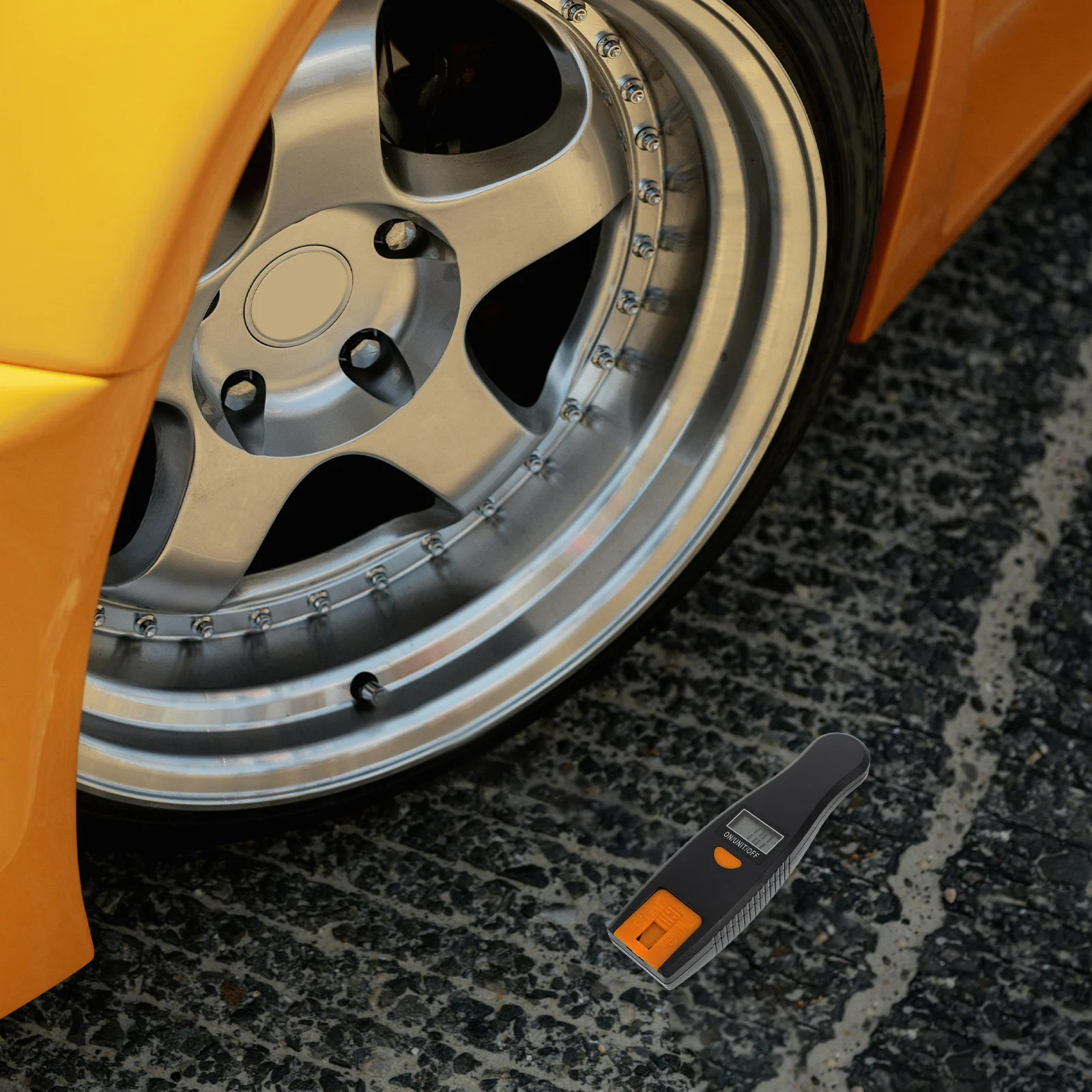 

Digital Tire Pressure Gauge Depth Meter High Precision Tire Pressure Meter Car Truck Motorcycle Bicycle Daily Use Vehicle Tool