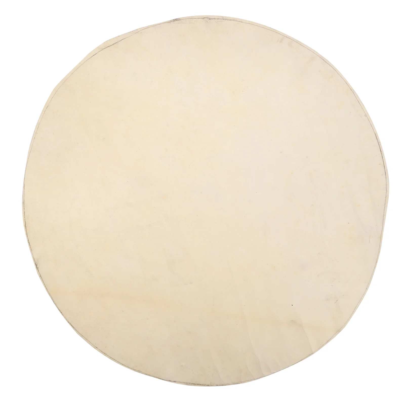 

Goat Drum Skin Round Natural Drum Head Replacement for African Djembe Snare Conga Hand Percussion Instrument